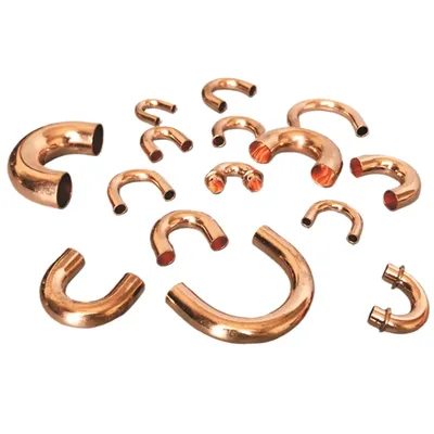 O/D 7-19mm U Type 180 Degree Elbow Bend Copper Welding Pipe Connector Fitting Adapter Plumbing Gas Water Oil