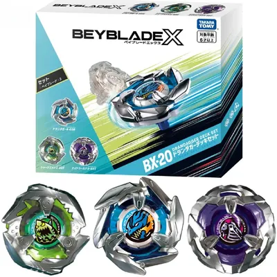 Takara Tomy Beyblade X BX-20 Drandager deck set