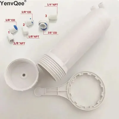 3012 RO Membrane Housing for 3012-400 gpd/3012-600gpd Reverse Osmosis With All Fittings Reverse Osmosis Membrane Housing