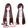 Mari Makinami Cosplay Wig EVA Cosplay Wig 55cm Red Brown Wig Cosplay Anime Cosplay Wigs Heat