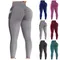 Yoga Sports Leggings Fitness Women's Running Pants Athletic Workout Yoga Pants Pocket Yoga Pants for