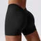 Women's Sexy Stretch Yoga Shorts With Hip Lifting And Abdominal Tightening Tight Fitness Wearing