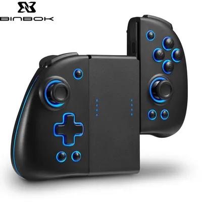 DOYOKY Lumos Game Upgraded Version Controller for Nintendo Switch OLED with Dual vibration 6-Axis