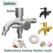 1pc 304 Stainless Steel Multi Functional Washing Machine Double Outlet Faucet