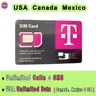 USA Unlimited Data & CALL & SMS，Canada Mexico 5GB，USA Prepaid Sim Card Unlimited