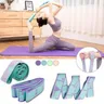 Dance Stretching Band Loop Yoga Stretching Belt Yoga Pilates Fitness Tension Belt Digital Stretch
