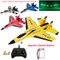 RC Plane SU-35 With LED Lights Remote Control Flying Model Glider Aircraft 2.4G Fighter Hobby