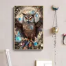 1pc DIY 5D Diamond Painting Full Diamond Owl Diamond Painting Handmade Home Art Gift Diamond