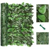 Artificial Ivy Privacy Fence Screen Privacy Wall Artificial Ivy Hedge Leaf Vine Privacy Fence Wall