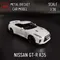 1:36 Metal Diecast Car Model Repilca NISSAN GT-R R35 Scale Miniature Collection Vehicle Hobby Kid