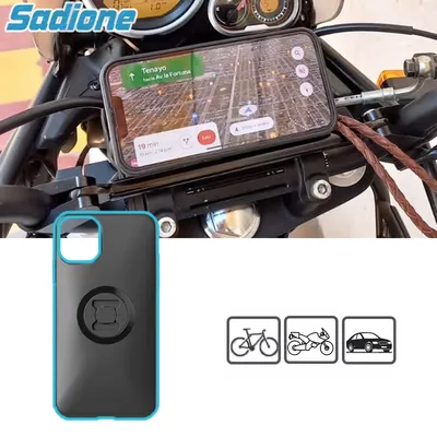 Adjustable Mobile Phones Cover For Iphone XR Case Smartphone Shell Connect Motorcycle Mount Protect Housing Cellphone Safeguard