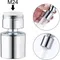 Kitchen Taps Head 360° Rotate Faucet Swivel End Diffuser Adapter Filter M24 Kitchen Faucet Aerator