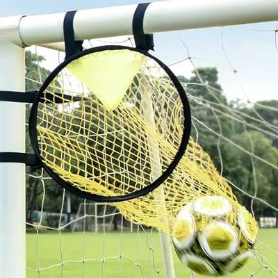 1PC Soccer Football Shooting Target Net Foldable Football Training Aiming Net Improve Hit Equipment