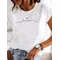 Tee Clothing Women Fashion Lady Casual Clothes T Female Love Style Trend Cute 90s Style Graphic