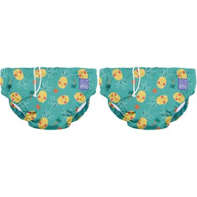 Bambino Mio, Wiederverwendbare Schwimmwindel, Alberne Ananas, L (1-2 Jahre) x2 2x1 St Sonstige Image