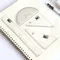 4Pcs/set Plastic Transparent Ruler Protractor Triangle Ruler Measure Draw School Office Supplies