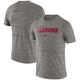 Graues Nike Alabama Crimson Tide Velocity Performance-T-Shirt für Herren