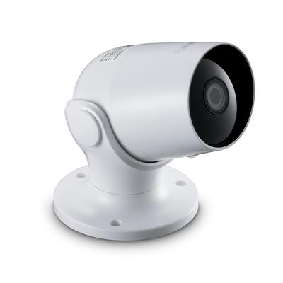 HAMA Überwachungskamera "WLAN-Kamera für außen (Aufzeichnung, Nachtsicht, Full HD 1080p)", weiß, B:8cm H:13,2cm T:8cm, Überwachungskameras Image