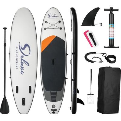 Inflatable Stand Up Paddle Board,Blow Up Stand-Up Paddleboards with Accessories & Backpack,Paddle Boards for Youth & Adults