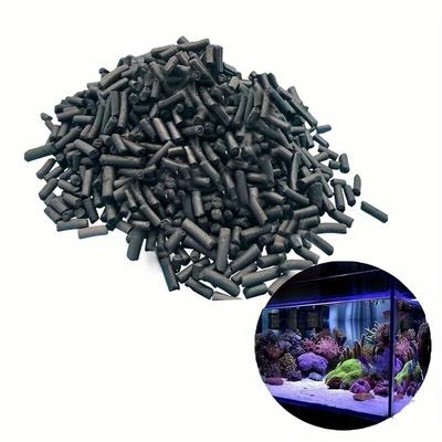 1 Packet Of Activated Charcoal Carbon Mesh Media Bags, Aquarium Fish Pond Canister Filter