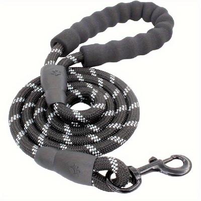 TEMU Pet Traction Rope Dog Nylon Leash And Lengthened Reflective Round Rope , Medium And Large Dogs Leash Image