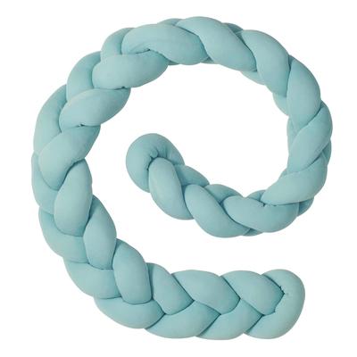 nordic coast company - Bettschlange geflochten Jersey Bettschlangen 1 ct Weiss (64.89 € / 1 ct) Image