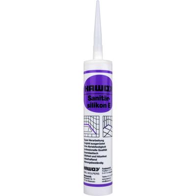 Kawo - Sanitärsilikon e Elastischer 1-K Silikon-Dichtstoff Farbe weiß Image