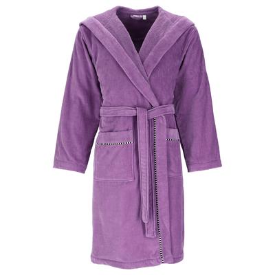 Esprit - Esprit Bademäntel unisex Kapuze Box Dark lilac - 8380 1 ct