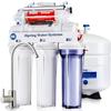 Under Sink Reverse Osmosis RO Drinking Water Filtration System with Alkaline Remineralization Filter and UV Ultraviolet Filter