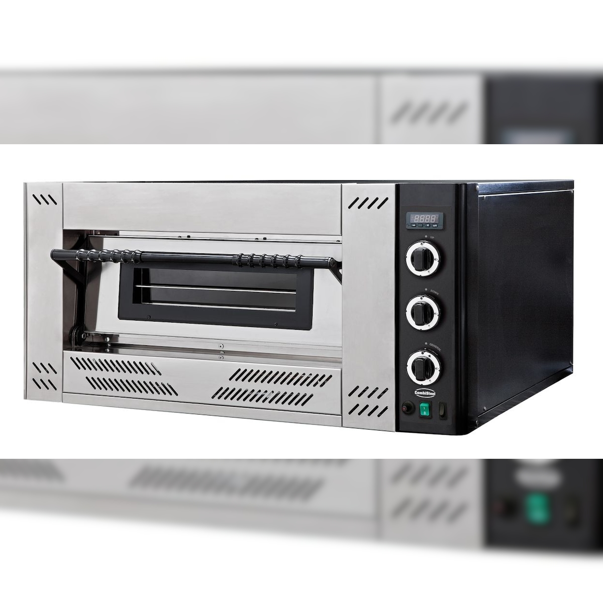 Combisteel Gas Pizzaofen Enkel für 1X6 Pizzen Ø300mm Image
