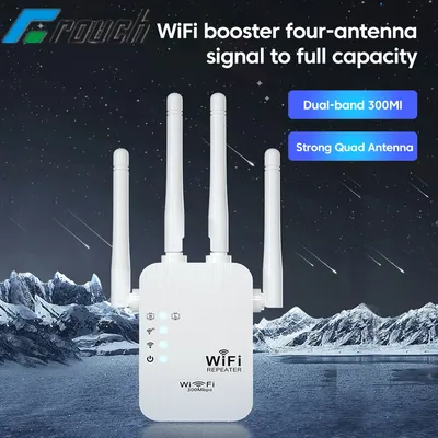 Crouch Wifi Extender 2,4G 300Mbps Wireless Wifi Signal Repeater Long Range Home Wi-Fi Router Booster 802,11 b/g/n Wifi Verstärker