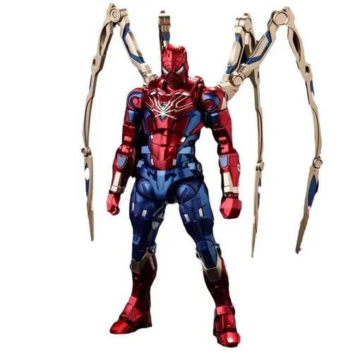 Neue heiße Spielzeuge Sentinel 18cm Eisen Spider Man Action figur Modell Statue Sammler Spielzeug