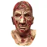 Horror spaventoso Evil Devil Freddy Krueger maschera Monster Latex spaventoso Halloween Movie