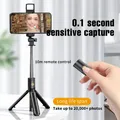 Supporto per monopiede per fotocamera sportiva flessibile da 360 gradi portatile Supporto per telefono cellulare Mini treppiede per selfie stick con telecomando wireless