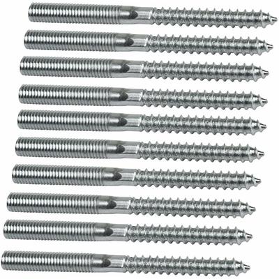 10x Stockschraube M8 x 50 mm Schraubstift Gewinde Holzschraube Image
