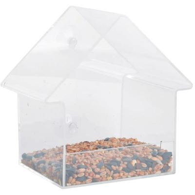 Esschert Design - Vogelfutterhaus Acryl 15x10x15,3 cm FB370 Transparent