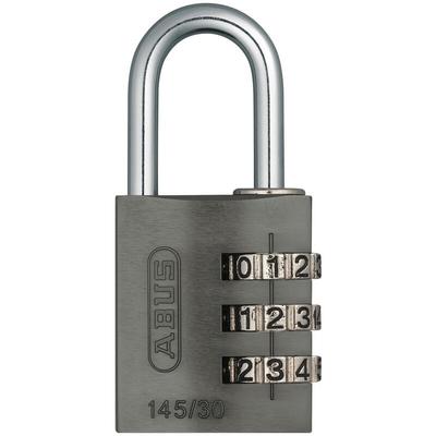 Abus - Zahlenschloss 145/30 titanium