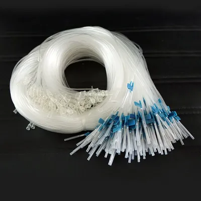 Veterinary Tube Infusion Needle Disposable Needle Veterinary Syringe Needle Extension Hose Cow Pig Pet Animal Needle Feeding