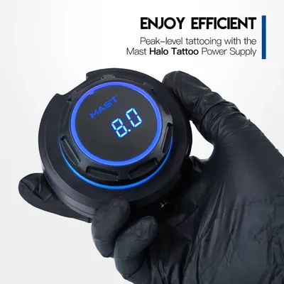Mast OLED Display Screen Two Model Power Supply For Coil & Rotary Tattoo Machines Tattoo Supplies