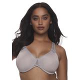 Plus Size Women's Amaranth Unlined Minimizer Bra by Paramour in Gull Gray (Size 42 DD)