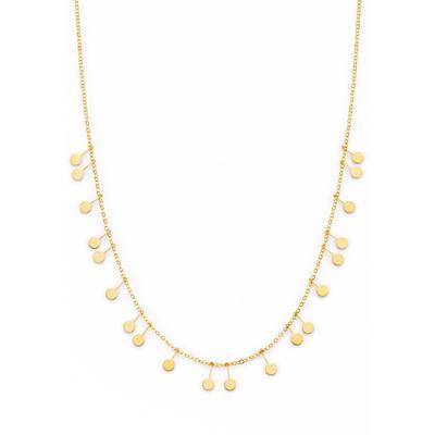 Kette mit Anhänger FIRETTI "Schmuck Geschenk Gold 375 Halsschmuck Halskette Goldkette Ankerkette", gold (gelbgoldfarben), Halsketten, Damen, Gelbgold 375, L: 45cm