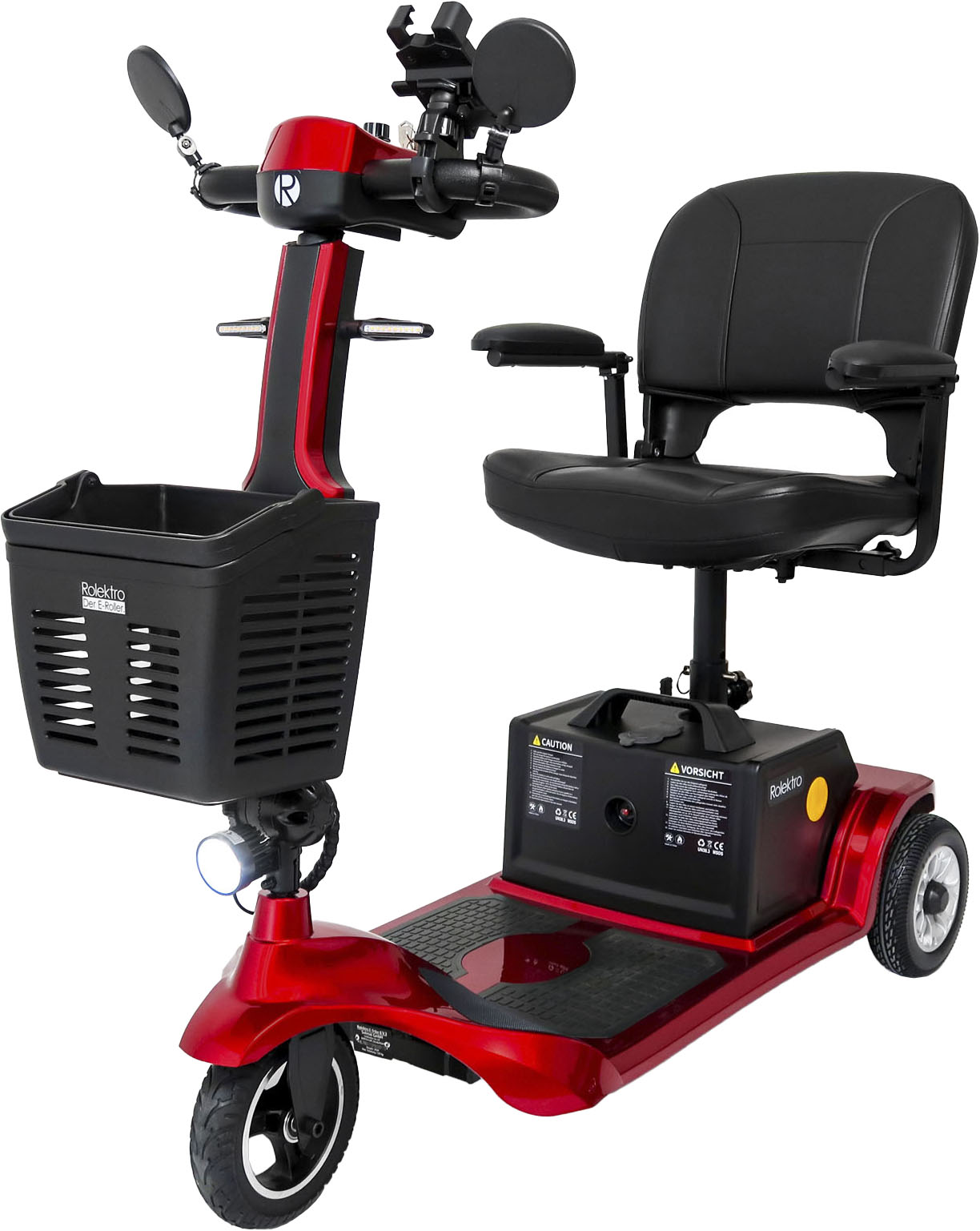 Elektromobil ROLEKTRO "E-Trike 6 V.3, Rot, 24V-20Ah Lithium-Akku, 300 Watt", rot, ElektromobileB:50cm H:92cm L:110cm, B:50cm H:92cm L:110cm Image