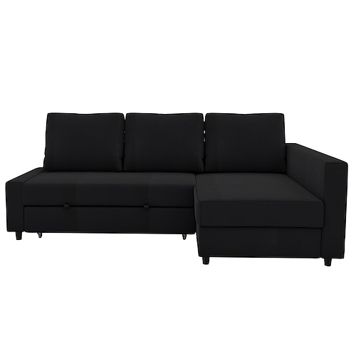 Ecksofa Bettbezüge L-förmig uni Samt Überwürfe Image