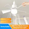 E27 30W Ceiling Fan Light 36 LED Silent Ceiling Fan Light with Remote Control Smart Ceiling Fan