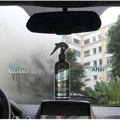 Glass Anti Fog Coating Spray AIVC Rearview Mirror Antifogging Long-term Lnterior Windshield