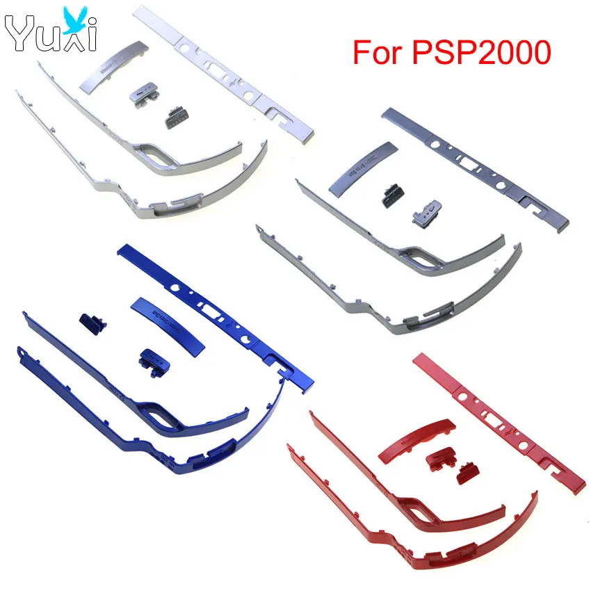 Yuxi kunststoff knopf rahmen ein/aus ausschalter leiste für psp 2000 psp2000 rand gehäuses chale kunststoff rahmen wifi schalter schlüssel Image