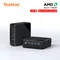 TexHoo Mini PC Computer Gaming AMD Ryzen7 4800H Pocket Dual HD-MI LAN WIFI6 NUC Office DDR4 NVMe
