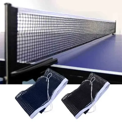 Tischtennis netz Tischtennis Ersatz netz ohne Ball tragbares Pingpong Ballnetz Indoor Outdoor Sport Übungs zubehör Image