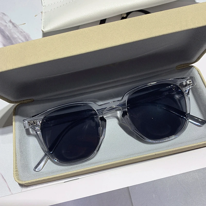Neue Vintage Quadratische Sonnenbrille für Damen und Herren Luxusmarke Kleine Runde Sonnenbrillen für Frauen Kleine Brillen für Männer und Frauen Image