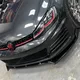Maxton Style Gloss Nero Paraurti Anteriore Splitter Labbro Per VW Golf 7 7.5 GTI GTD R R-Line